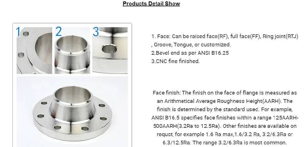 Stainless Steel Titanium Flange Socket Weld Flange Slip on Weld Neck Plate Blind Flange